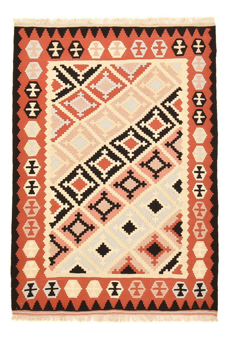 Tapis Kelim - Oriental - 145 x 102 cm - multicolore