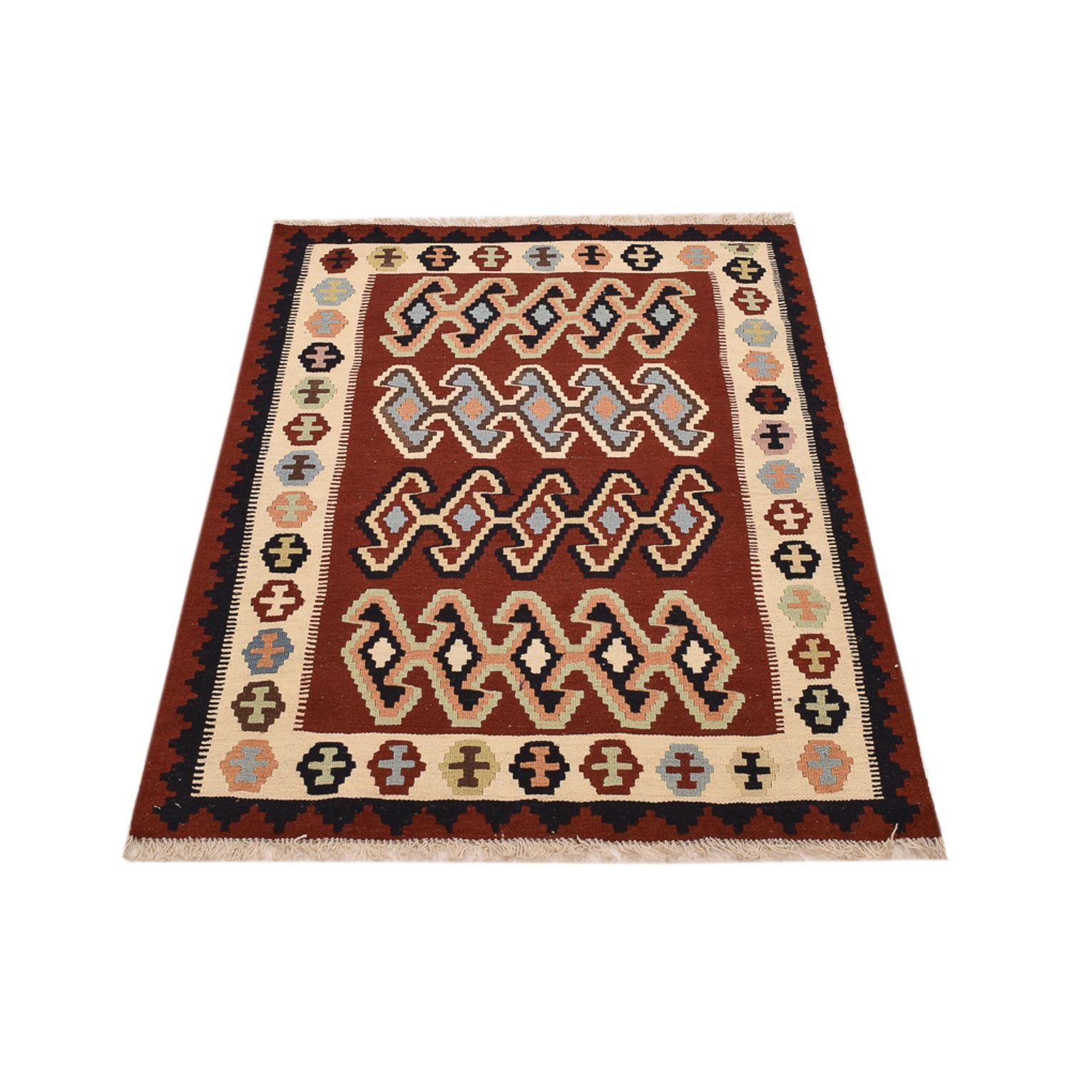 Tapis Kelim - Oriental - 150 x 105 cm - multicolore