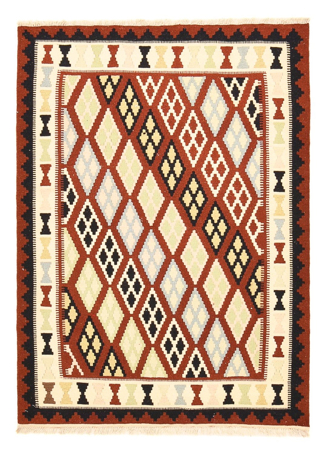 Tapis Kelim - Oriental - 147 x 105 cm - multicolore