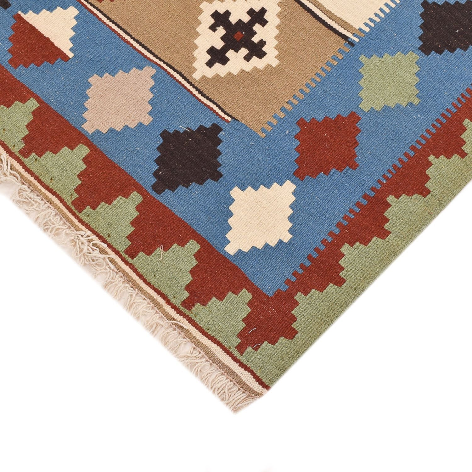 Tapis Kelim - Oriental - 140 x 103 cm - multicolore