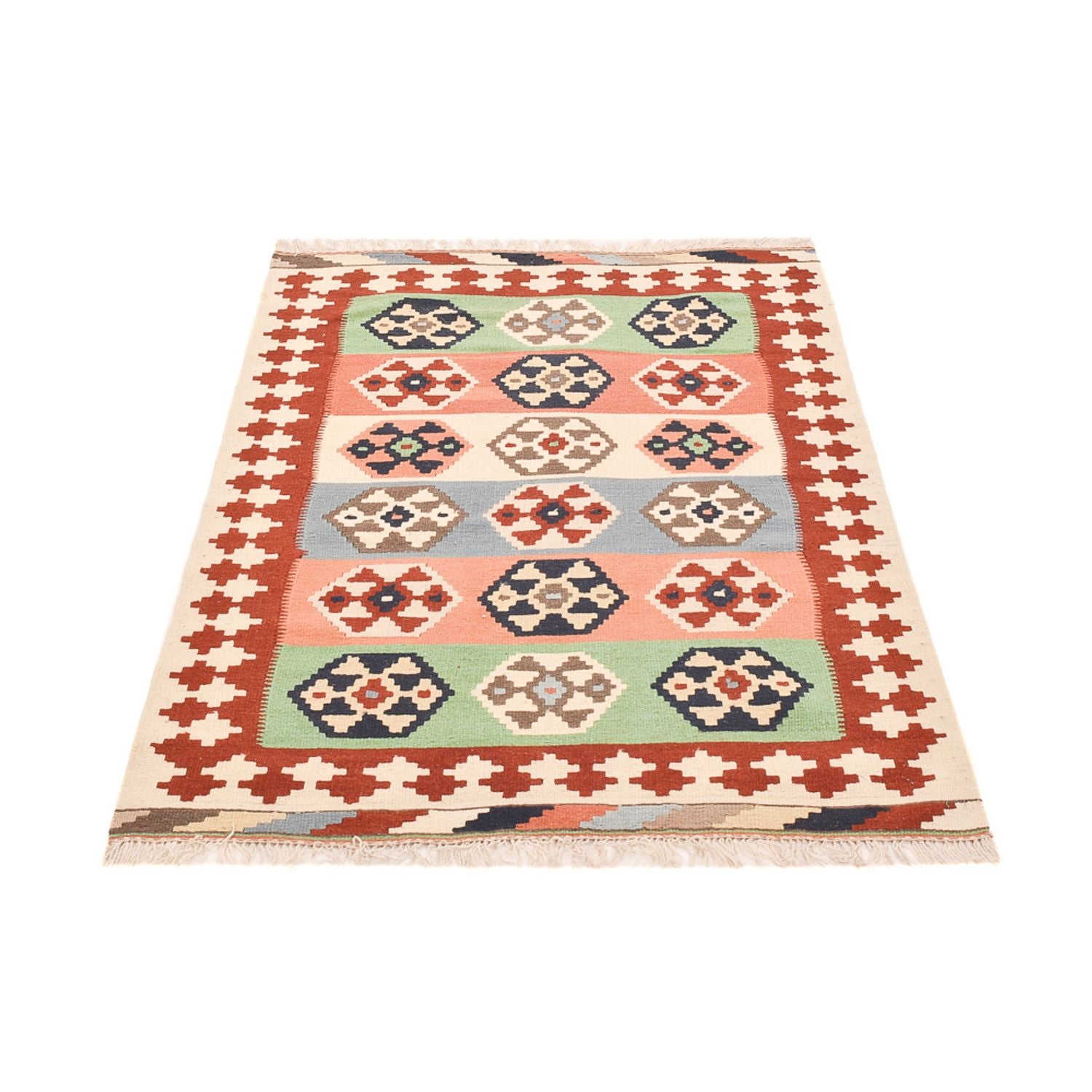 Tapis Kelim - Oriental - 147 x 98 cm - multicolore