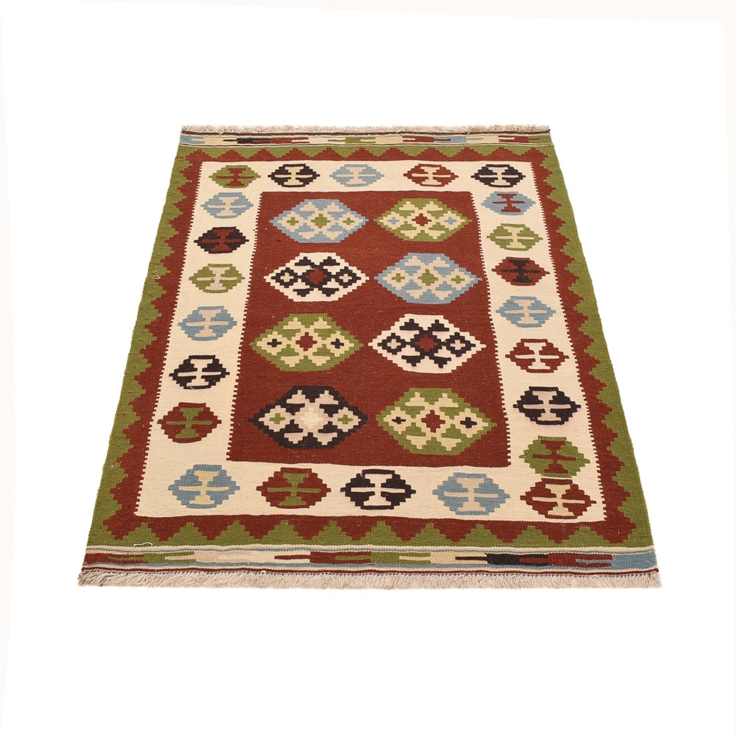 Tapis Kelim - Oriental - 146 x 103 cm - multicolore