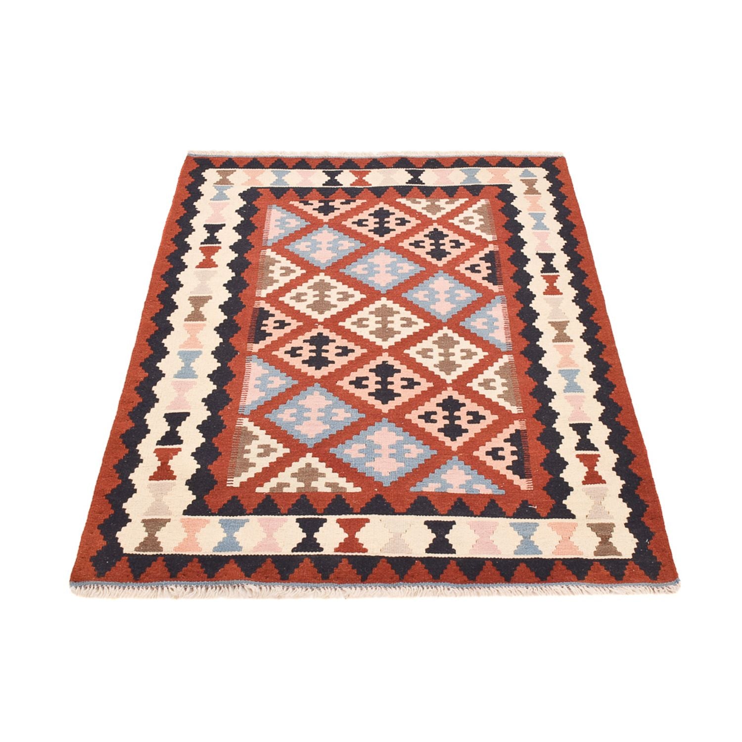 Tapis Kelim - Oriental - 146 x 102 cm - multicolore