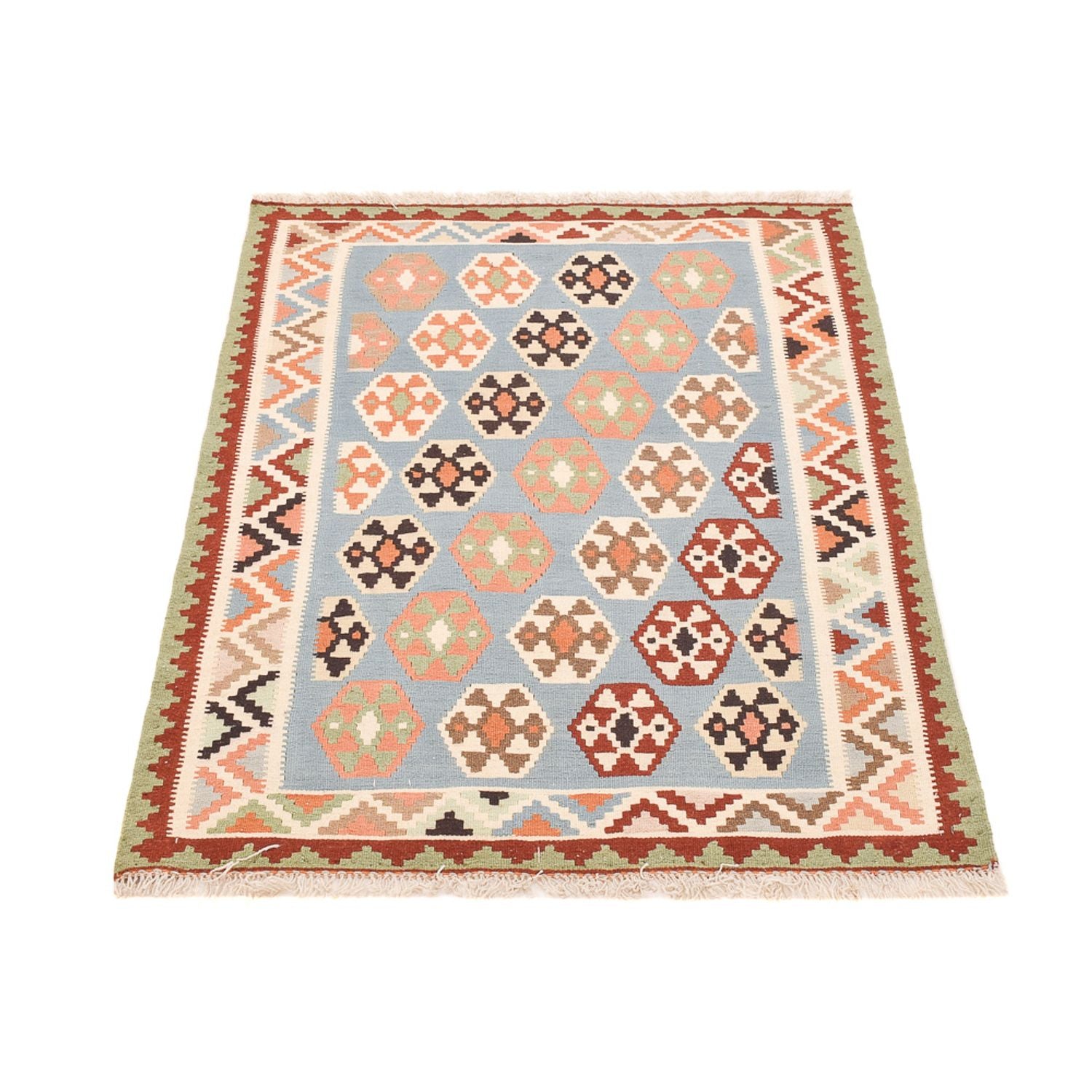 Tapis Kelim - Oriental - 142 x 100 cm - multicolore