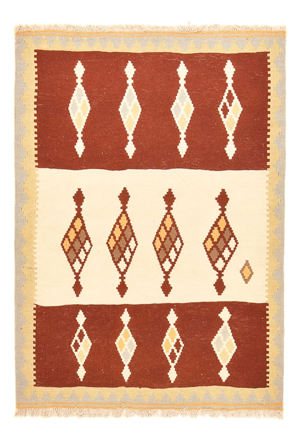 Tapis Kelim - Oriental - 150 x 106 cm - multicolore