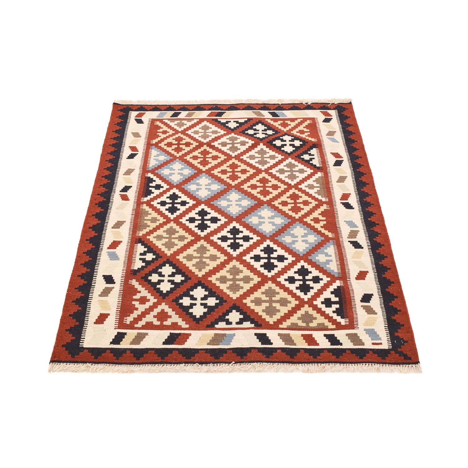 Tapis Kelim - Oriental - 145 x 102 cm - multicolore