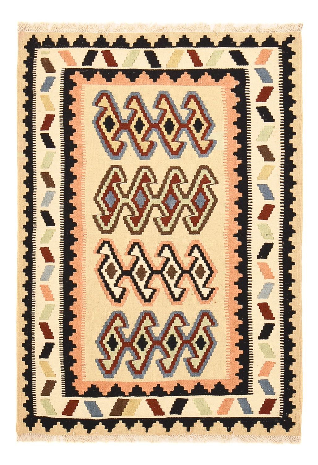 Tapis Kelim - Oriental - 150 x 103 cm - multicolore
