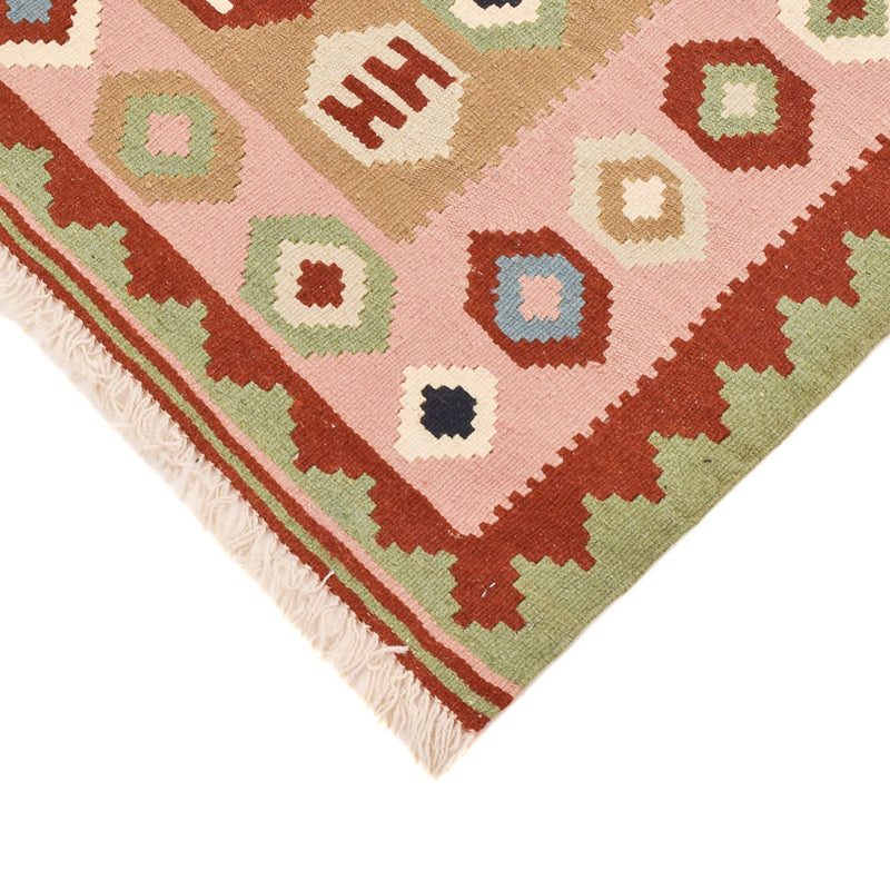 Tapis Kelim - Oriental - 138 x 110 cm - multicolore