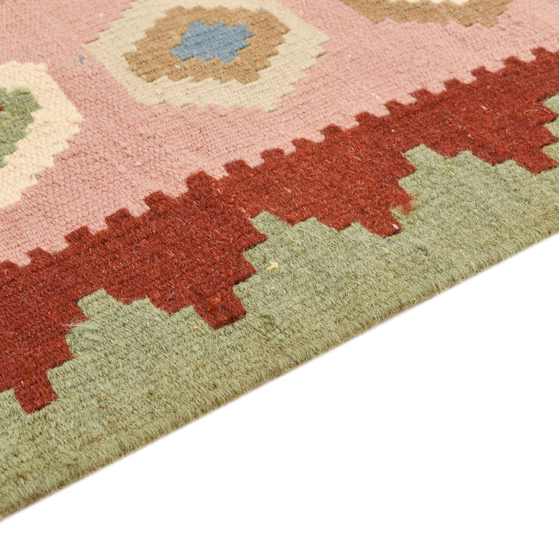Tapis Kelim - Oriental - 138 x 110 cm - multicolore