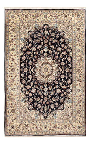 Tapis persan - Nain - Royal - 317 x 200 cm - bleu foncé