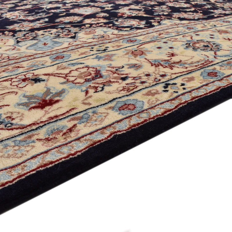 Tapis persan - Nain - Royal - 317 x 200 cm - bleu foncé