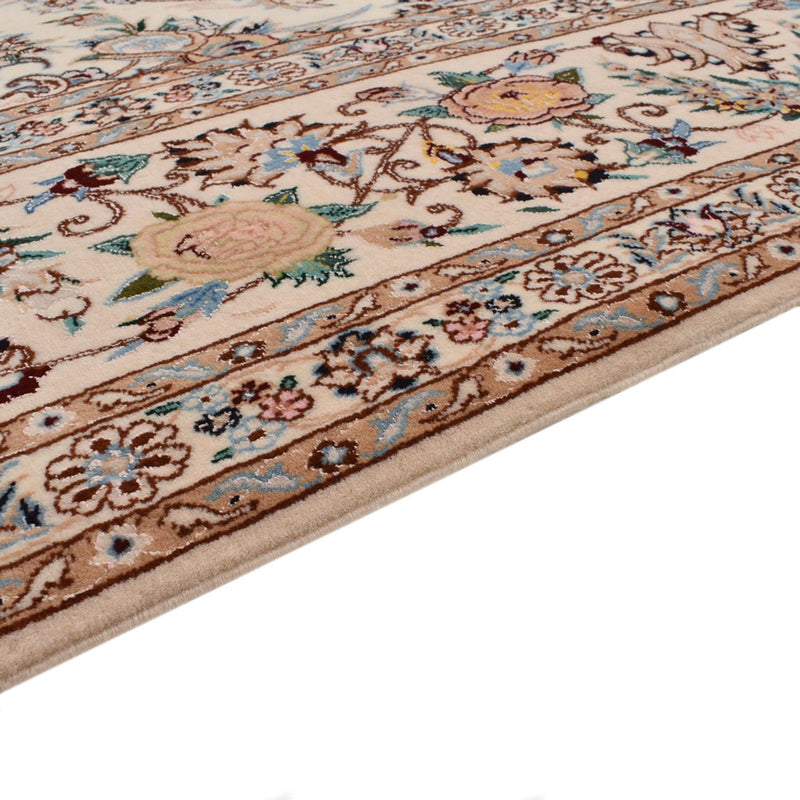 Tapis persan - Nain - Premium - 303 x 203 cm - crème