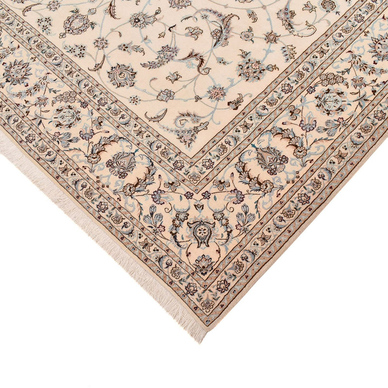 Tapis persan - Nain - Premium - 296 x 215 cm - crème