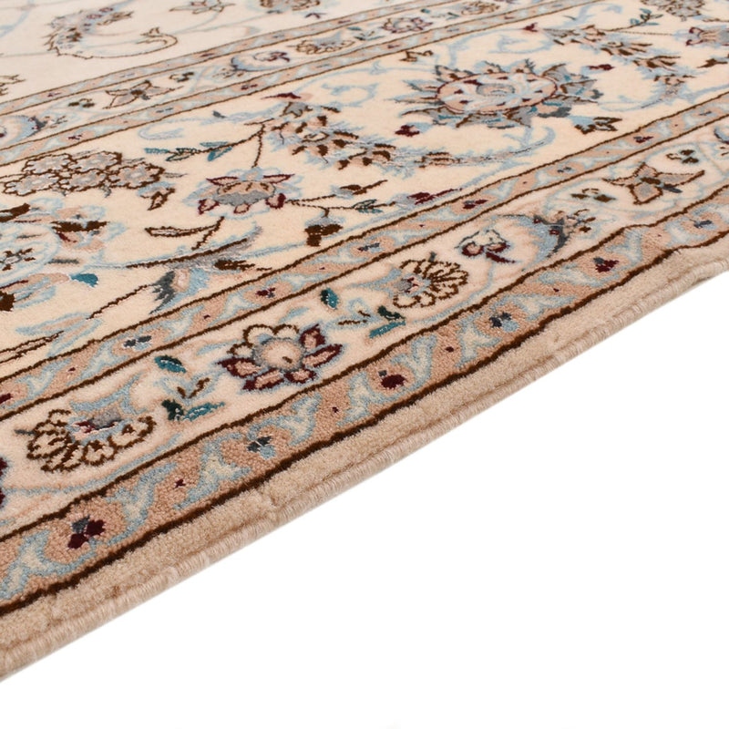 Tapis persan - Nain - Premium - 296 x 215 cm - crème