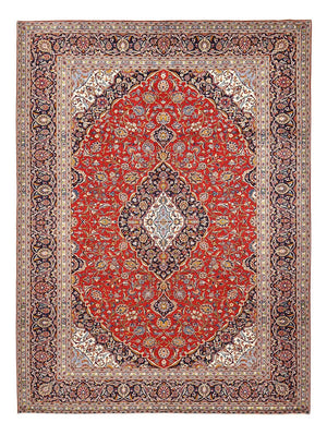 Tapis persan - Keshan - 395 x 295 cm - rouge