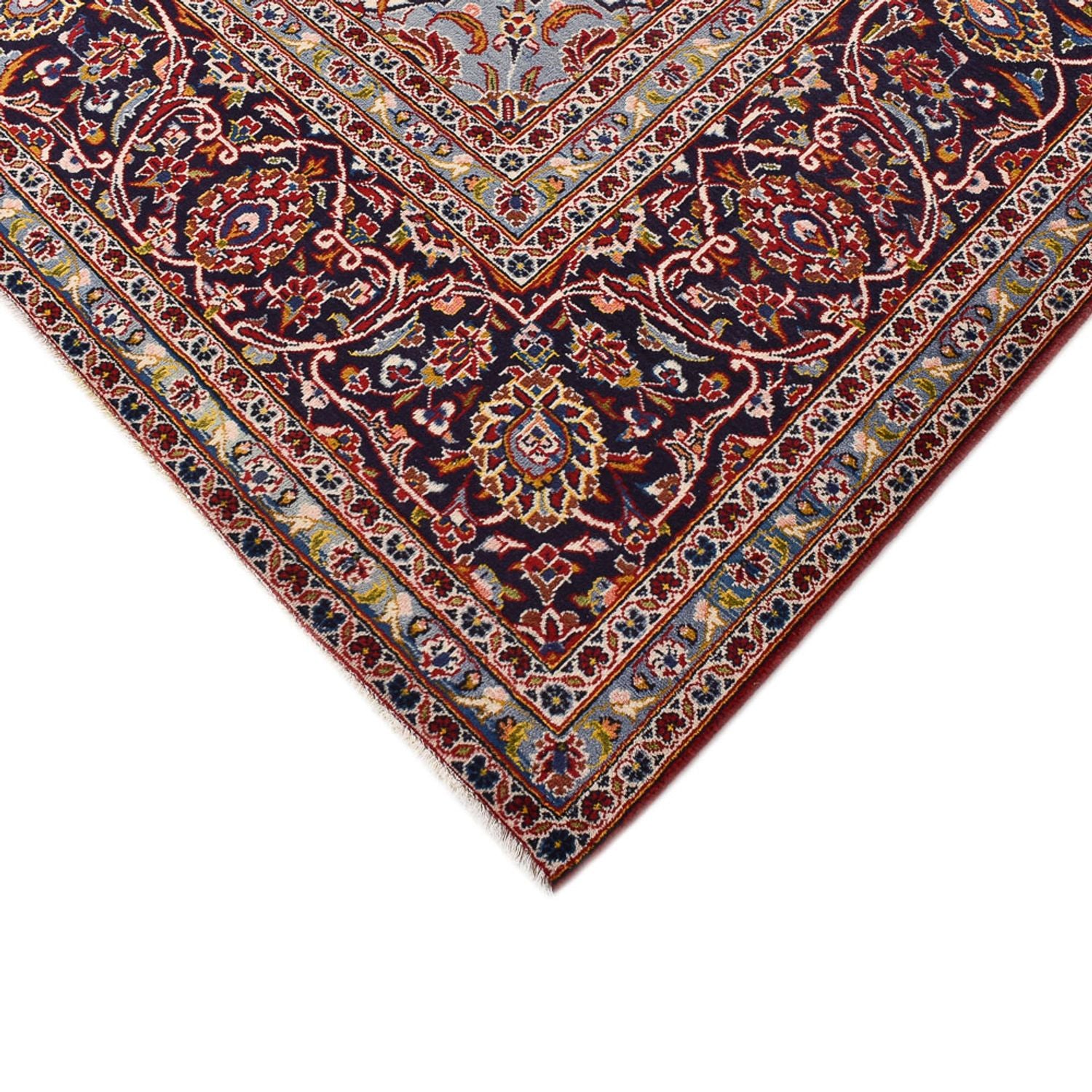 Tapis persan - Keshan - 395 x 295 cm - rouge