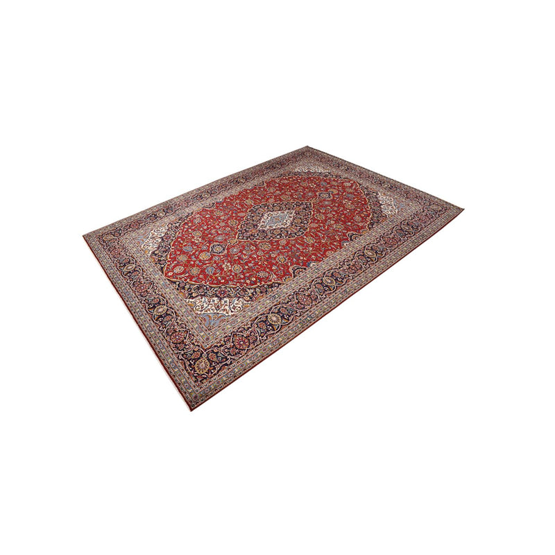 Tapis persan - Keshan - 395 x 295 cm - rouge