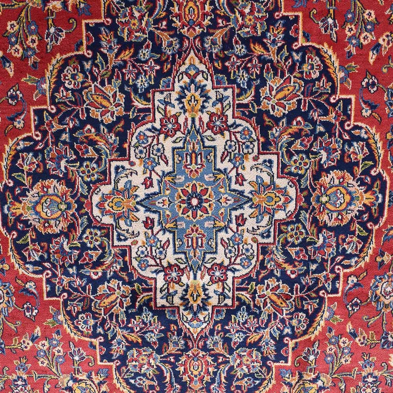 Tapis persan - Keshan - 452 x 310 cm - rouge