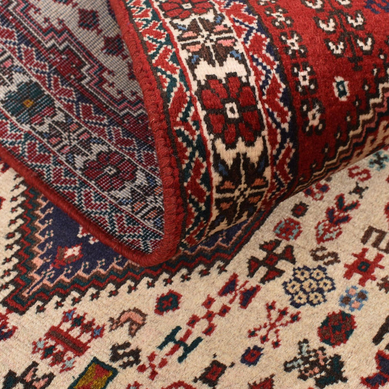 Tapis de couloir Tapis persan - Nomadic - 290 x 85 cm - crème