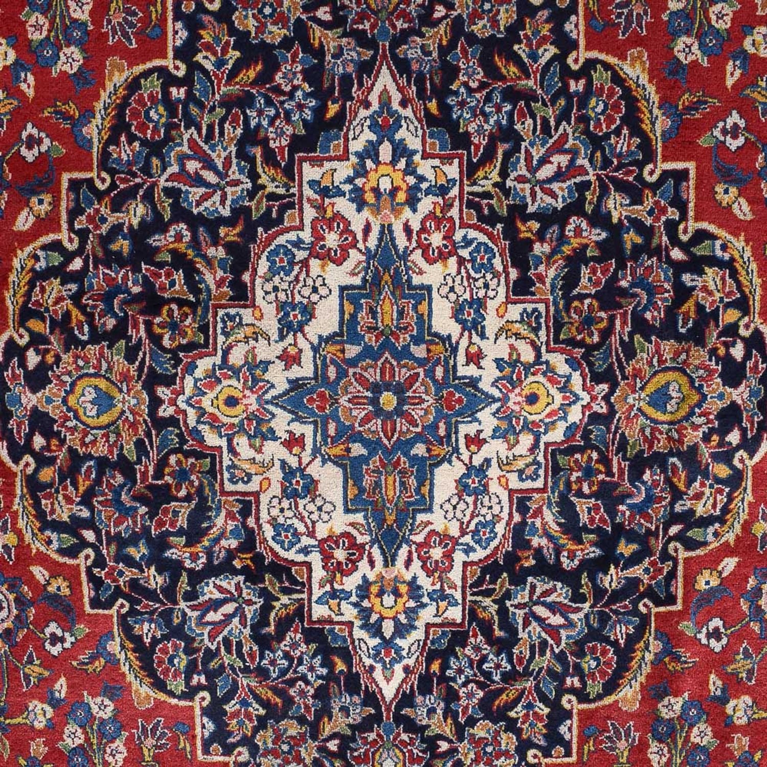 Tapis persan - Keshan - 482 x 295 cm - rouge