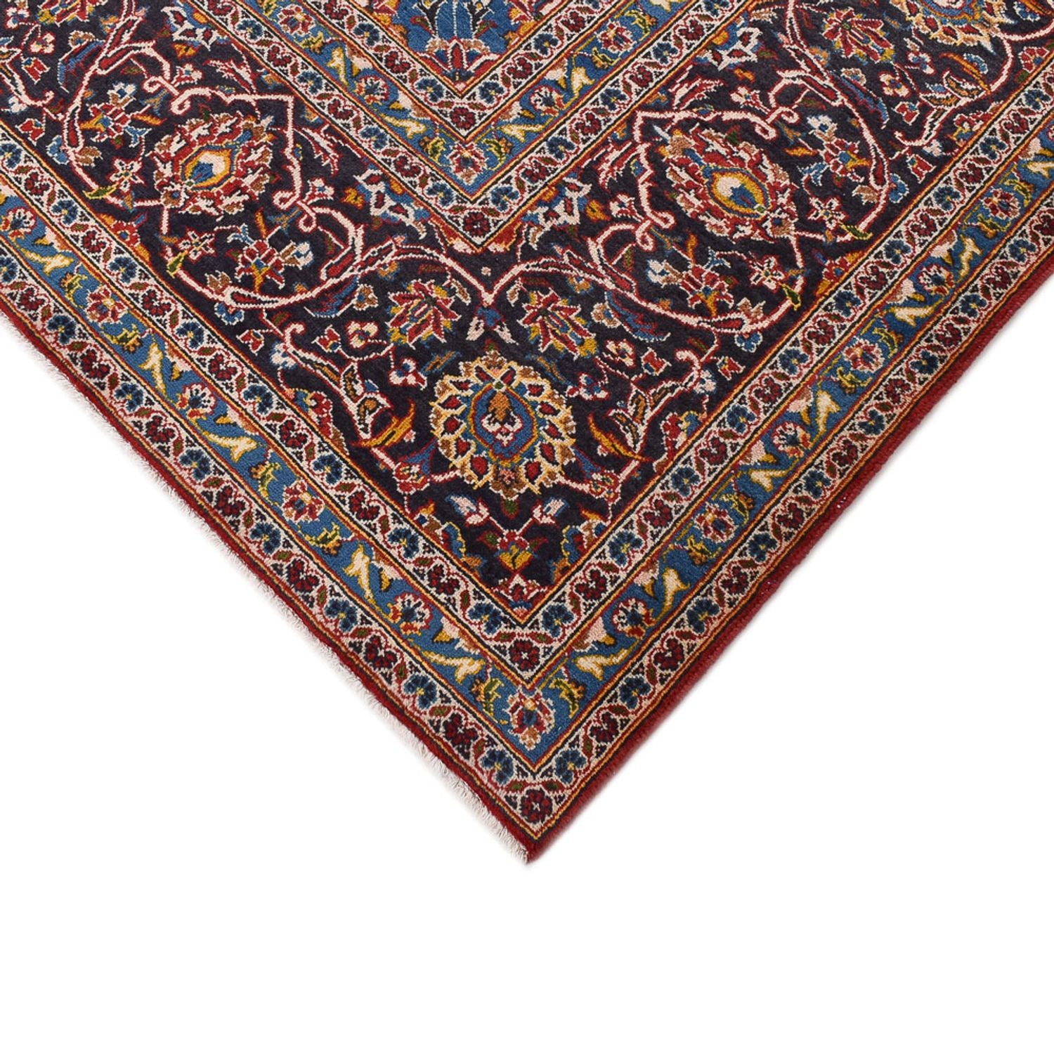 Tapis persan - Keshan - 398 x 300 cm - rouge