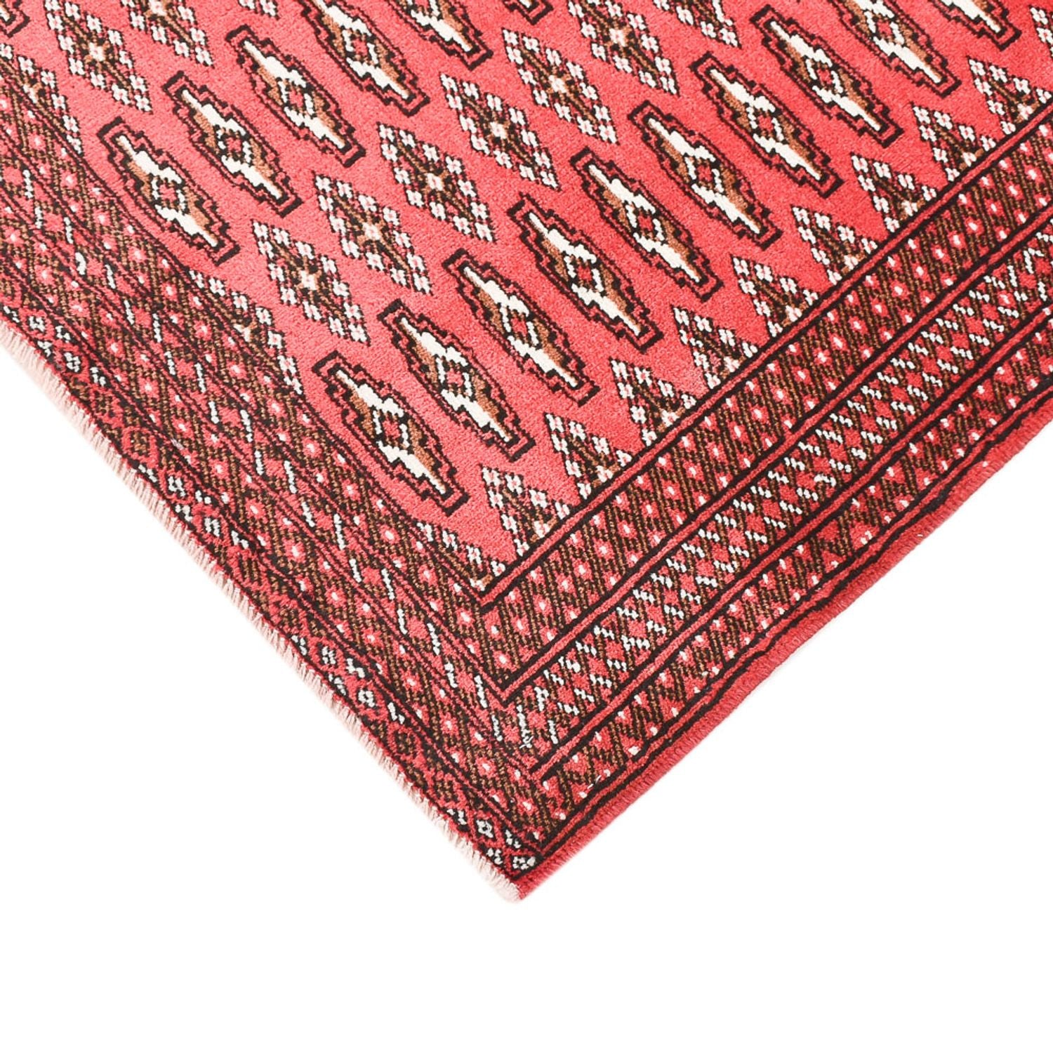 Turkaman Teppich - 135 x 94 cm - rot