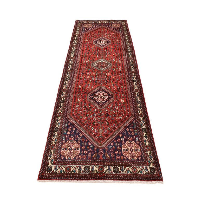 Tapis de couloir Tapis persan - Nomadic - 318 x 84 cm - rouge