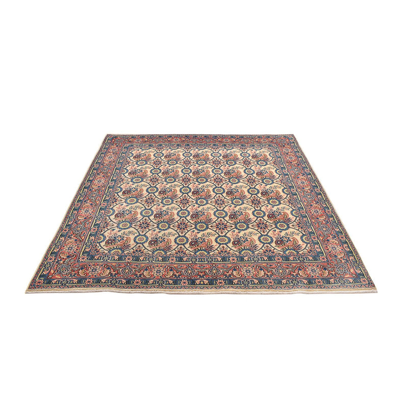 Tapis persan - Keshan carré  - 192 x 195 cm - multicolore