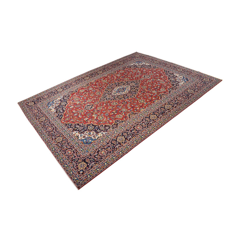 Tapis persan - Keshan - 401 x 294 cm - rouge