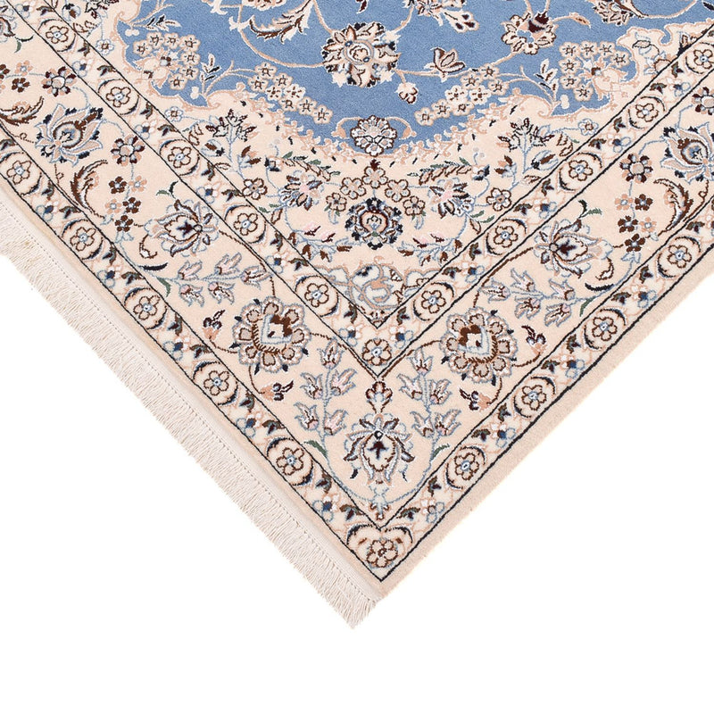 Tapis persan - Nain - Royal - 242 x 158 cm - bleu
