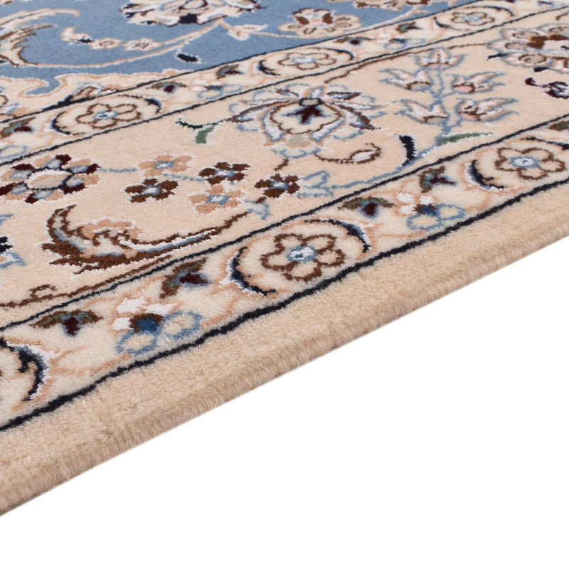 Tapis persan - Nain - Royal - 242 x 158 cm - bleu