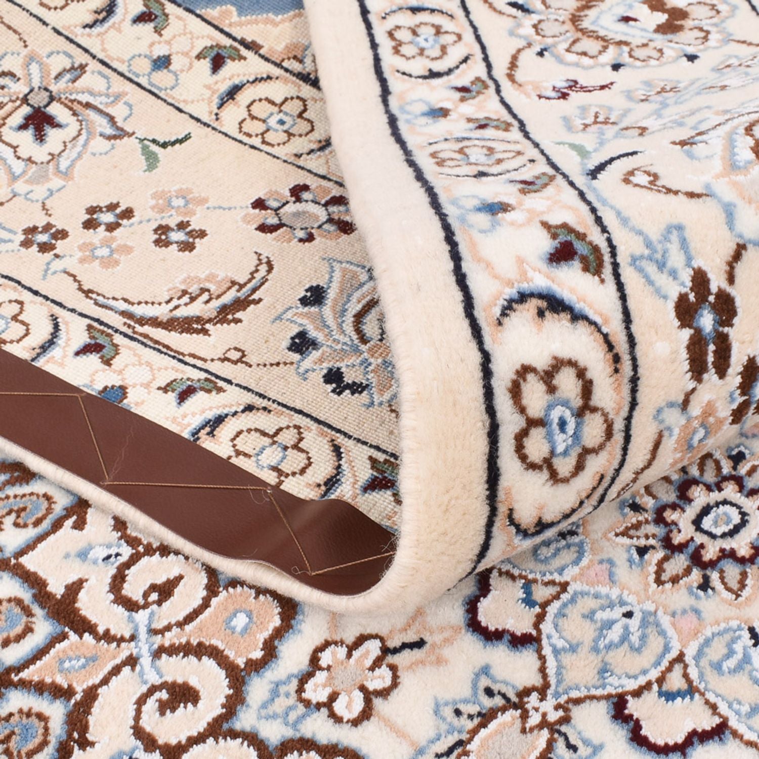 Tapis persan - Nain - Royal - 242 x 158 cm - bleu