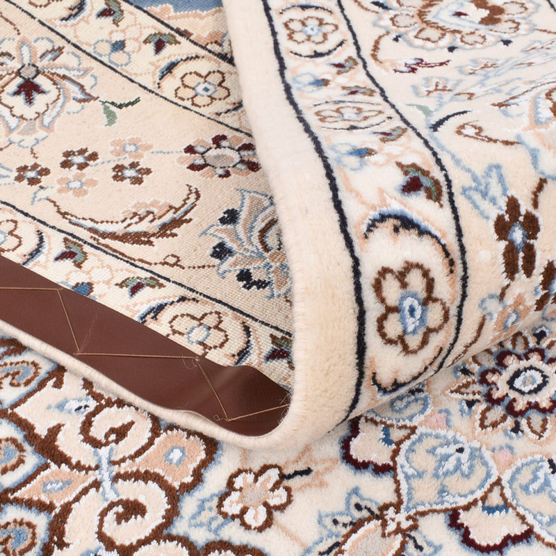 Tapis persan - Nain - Royal - 242 x 158 cm - bleu