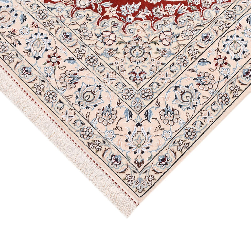 Tapis persan - Nain - Royal - 205 x 148 cm - rouge