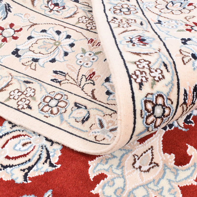 Tapis persan - Nain - Royal - 205 x 148 cm - rouge