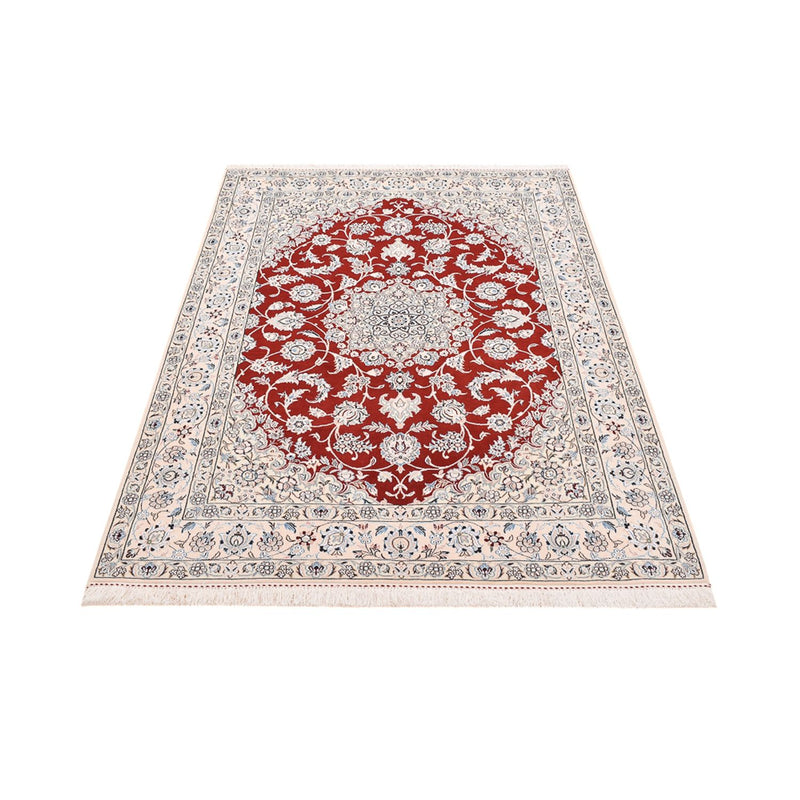 Tapis persan - Nain - Royal - 205 x 148 cm - rouge