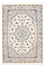 Tapis persan - Nain - Royal - 245 x 158 cm - crème
