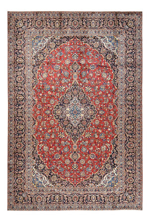 Tapis persan - Keshan - 459 x 306 cm - rouge