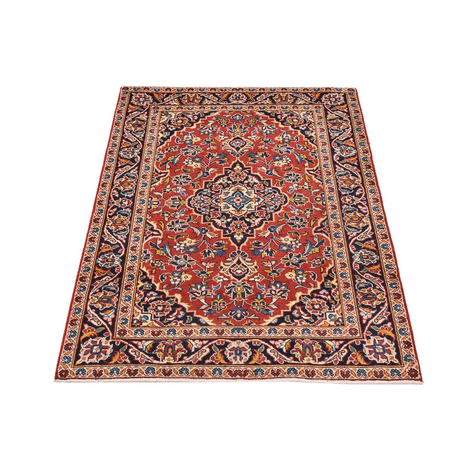 Tapis persan - Keshan - 148 x 100 cm - rouge