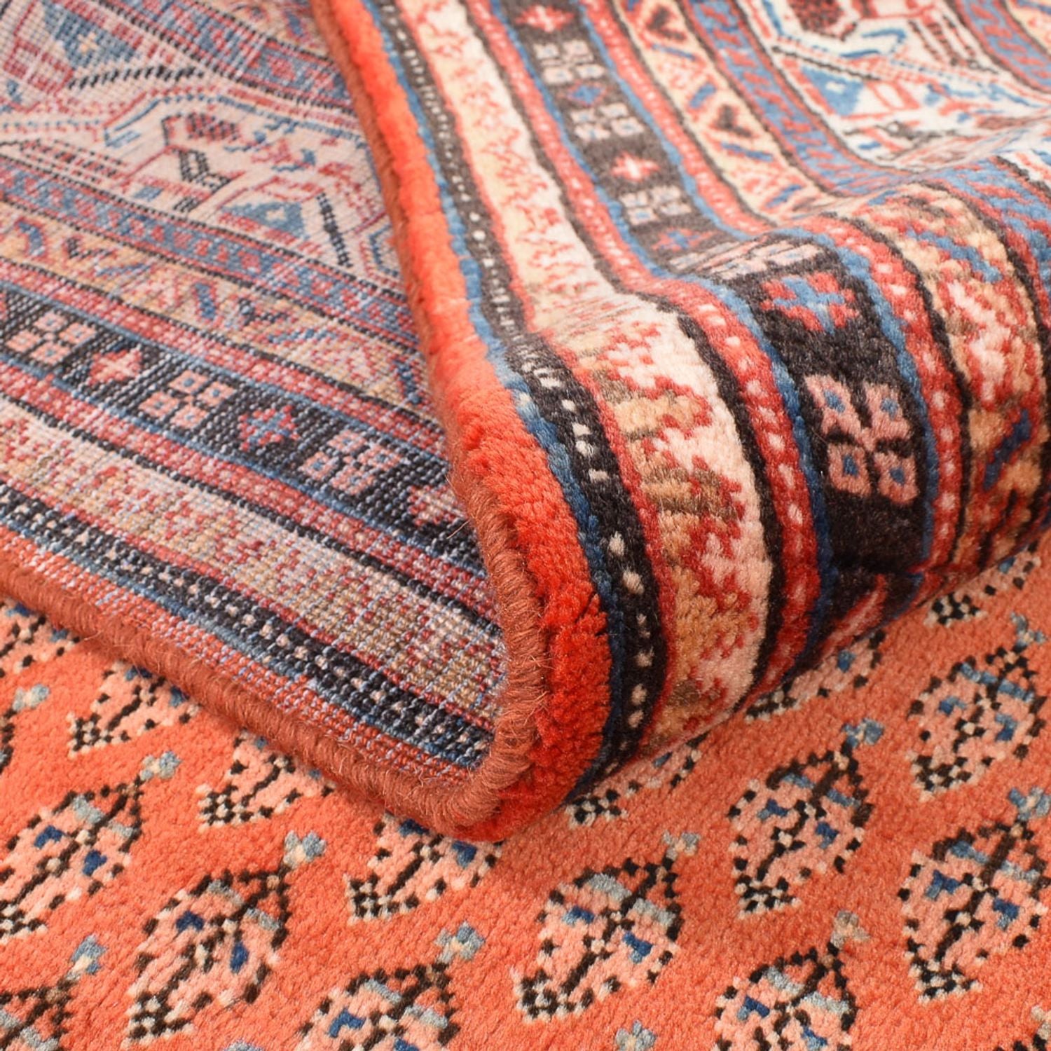 Tapis persan - Classique - 261 x 228 cm - orange