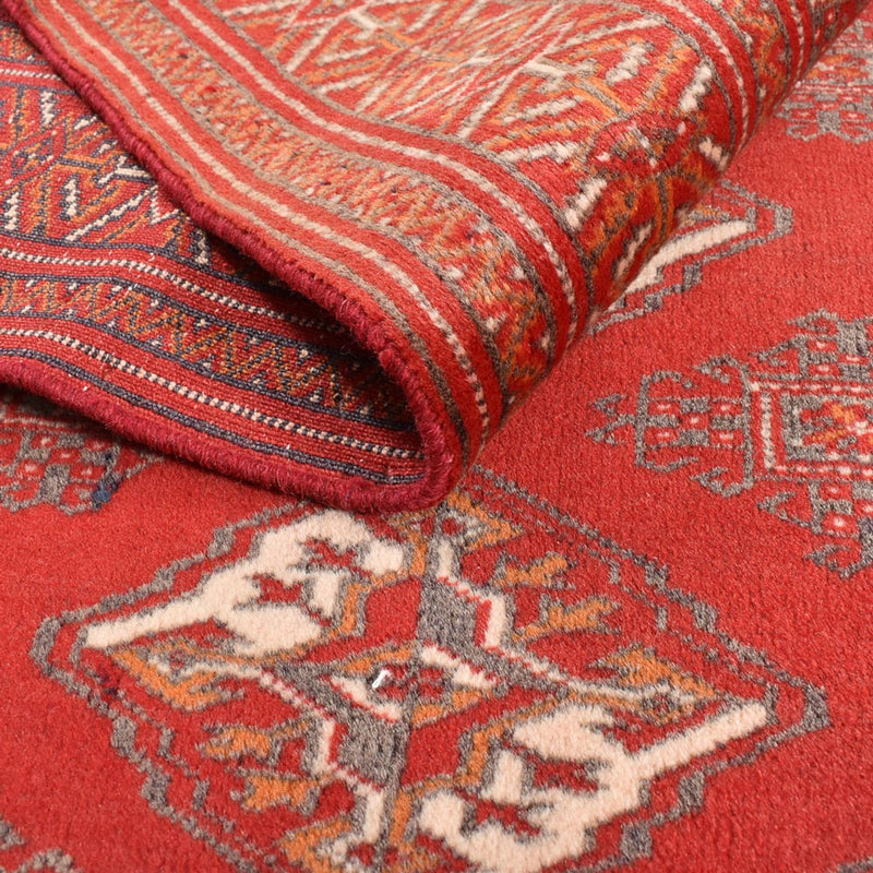 Tapis Turkaman - 167 x 115 cm - rouge