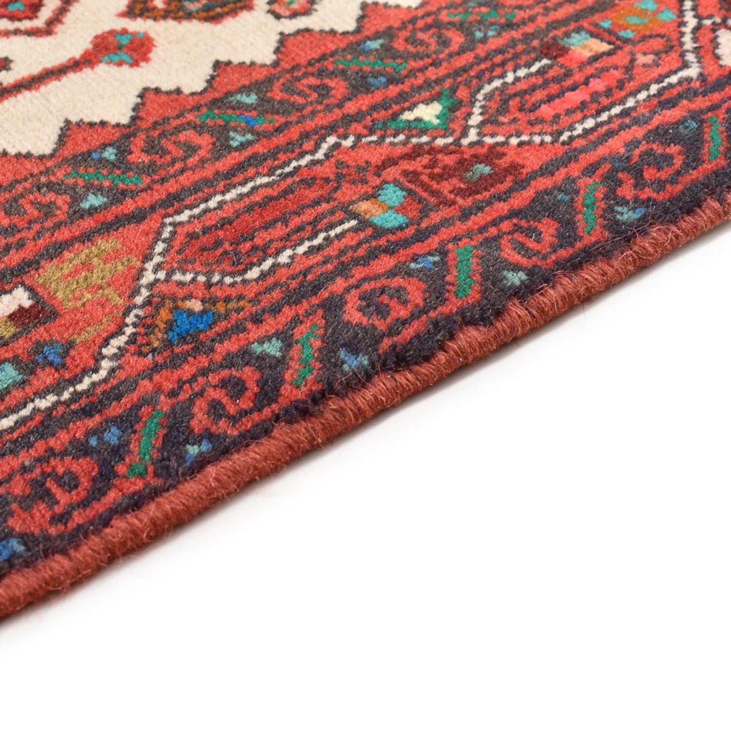 Tapis Turkaman - 168 x 99 cm - rouge