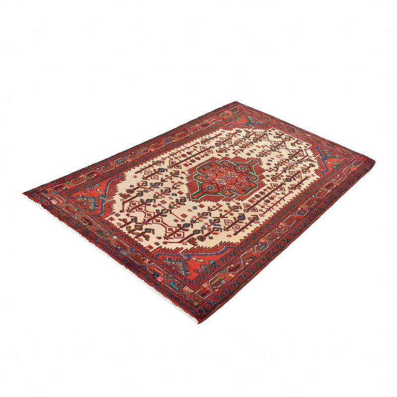 Tapis Turkaman - 168 x 99 cm - rouge