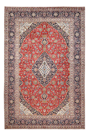 Tapis persan - Keshan - 470 x 298 cm - rouge