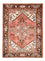 Tapis persan - Nomadic - 205 x 156 cm - rouge clair