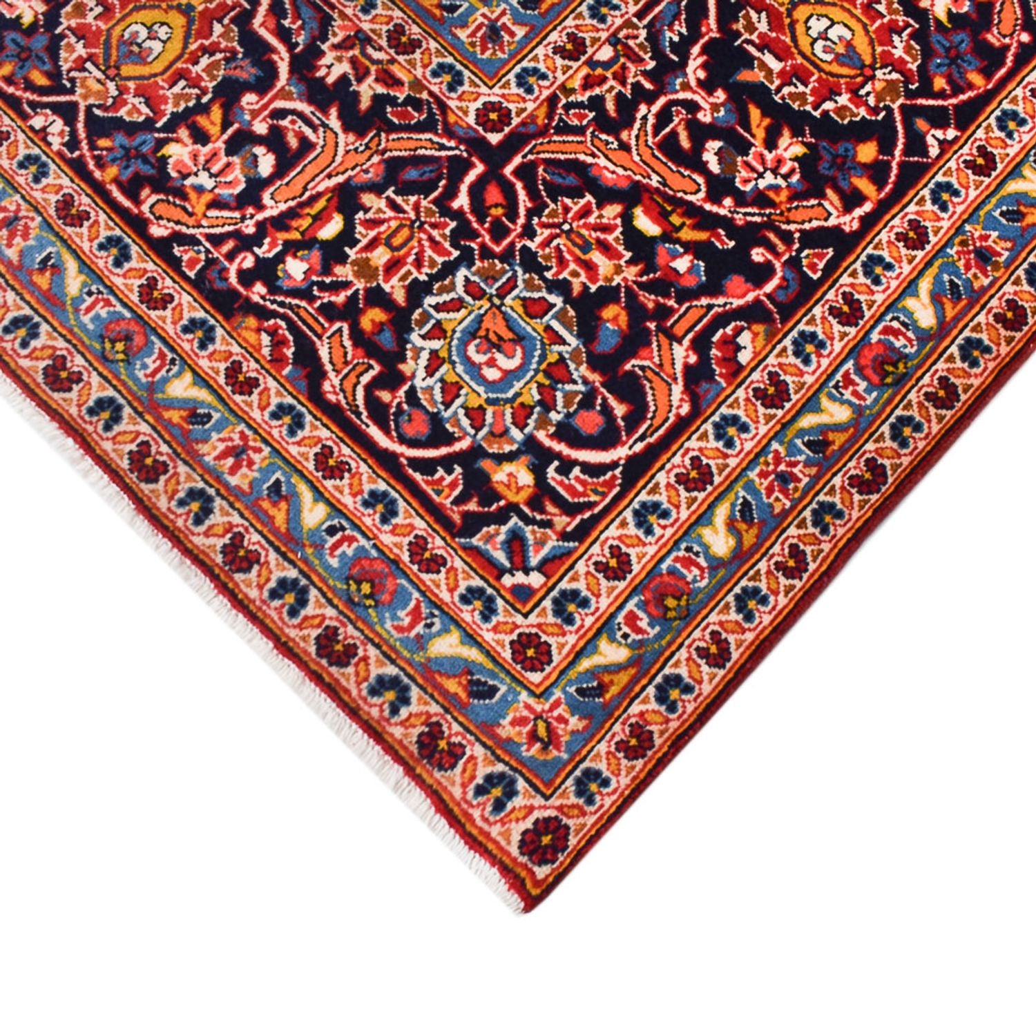 Tapis persan - Keshan - 422 x 296 cm - rouge