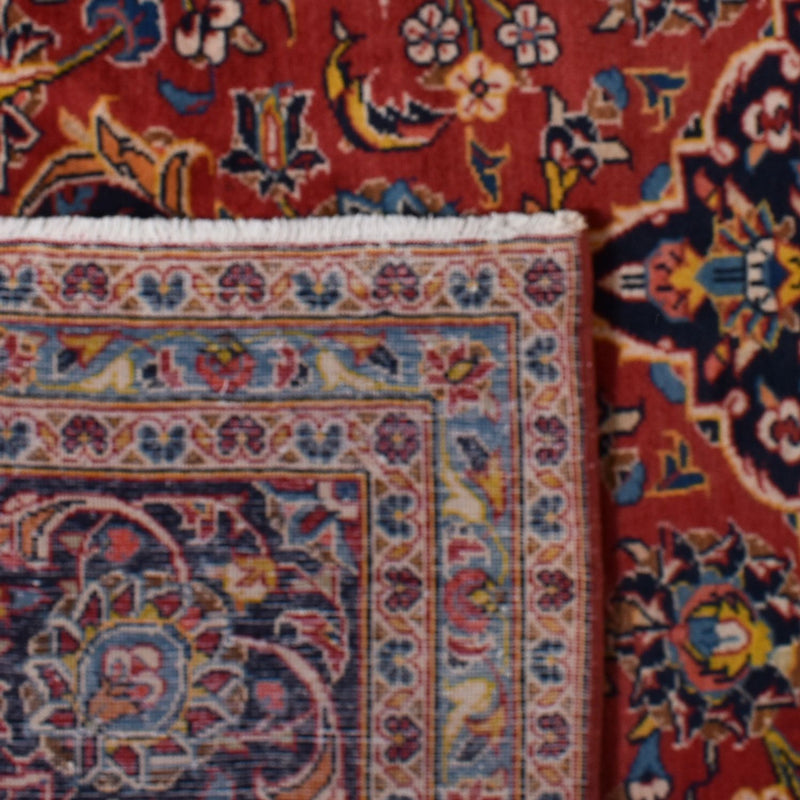 Tapis persan - Keshan - 422 x 296 cm - rouge