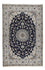 Tapis persan - Nain - 300 x 195 cm - bleu foncé