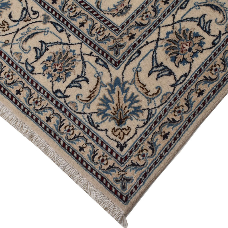 Tapis persan - Nain - 299 x 196 cm - beige