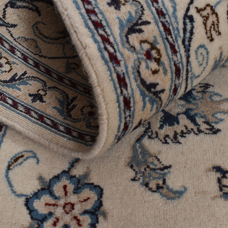 Tapis persan - Nain - 299 x 196 cm - beige